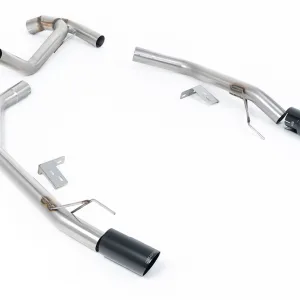 Milltek Axle Back Ford Ranger 2.0TDCI 205PS Bi-Turbo Diesel (T9), 2023-2027 SSXFD442