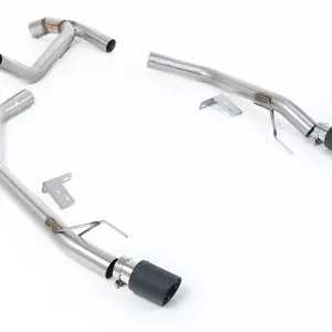 Milltek Axle Back Ford Ranger 2.0TDCI 205PS Bi-Turbo Diesel (T9), 2023-2027 SSXFD447
