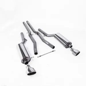 Milltek Cat-back Audi RS6 C5 V8 Bi-Turbo Saloon & Avant, 2002-2004 SSXAU355
