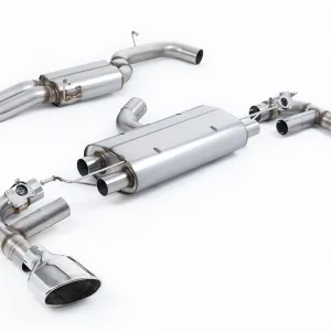 Milltek Cat-back Audi TT Mk3 TTRS 2.5TFSI Quattro (Non-OPF/GPF Models), 2016-2027 SSXAU961