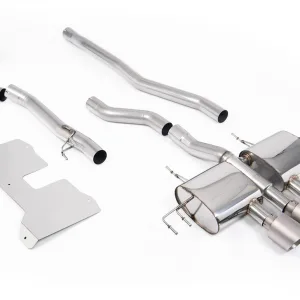Milltek Cat-back Honda/Acura Civic Type R FL5 2.0 i-VTEC (Both OPF/GPF & Non OPF/GPF Models), 2022-2027 SSXHO296