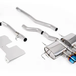 Milltek Cat-back Honda/Acura Civic Type R FL5 2.0 i-VTEC (Both OPF/GPF & Non OPF/GPF Models), 2022-2027 SSXHO297