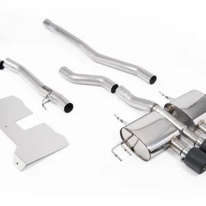 Milltek Cat-back Honda/Acura Civic Type R FL5 2.0 i-VTEC (Both OPF/GPF & Non OPF/GPF Models), 2022-2027 SSXHO298