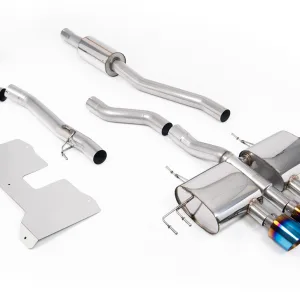Milltek Cat-back Honda/Acura Civic Type R FL5 2.0 i-VTEC (Both OPF/GPF & Non OPF/GPF Models), 2022-2027 SSXHO303