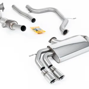 Milltek Turbo-back including Hi-Flow Sports Cat Volkswagen SSXVW277