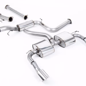 Milltek Turbo-back excluding Hi-Flow Sports Cat Ford Focus MK2 RS 2.5T 305PS, 2009-2010 SSXFD088