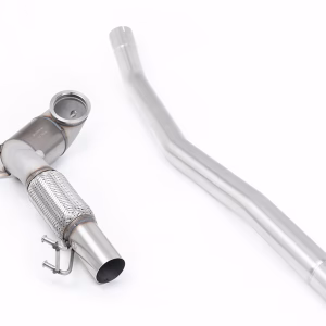 Milltek Large Bore Downpipe and Hi-Flow Sports Cat Volkswagen Arteon 2.0TSI 280PS 4Motion (North American Non Valved / Downturn Tips), 2022-2027 SSXVW729