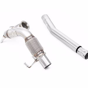 Milltek Large-bore Downpipe and De-cat Volkswagen Polo GTI 2.0 TSI (AW - 5 Door) - Non GPF/OPF Models Only, 2018-2019 SSXVW568
