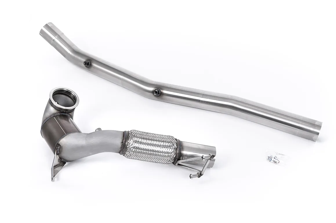Milltek Large Bore Downpipe and Hi-Flow Sports Cat Volkswagen SSXVW672