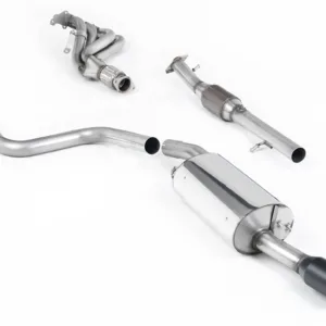Milltek Full System (including Hi-Flow Sports Cat) Ford Fiesta Mk6 ST 150, 2005-2008 SSXFD054