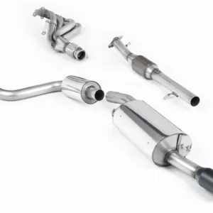 Milltek Full System (including Hi-Flow Sports Cat) Ford Fiesta Mk6 ST 150, 2005-2008 SSXFD055