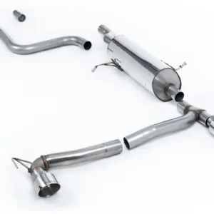Milltek Particulate Filter-back Ford Fiesta Mk8 1.0T EcoBoost ST-Line 3 & 5 Door (100 & 125ps OPF/GPF Models Only) - Maxton Dual Outlet Kits, 2019-2027 SSXFD387