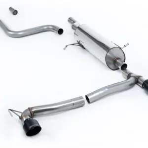 Milltek Particulate Filter-back Ford Fiesta Mk8 1.0T EcoBoost ST-Line 3 & 5 Door (100 & 125ps OPF/GPF Models Only) - Maxton Dual Outlet Kits, 2019-2027 SSXFD388