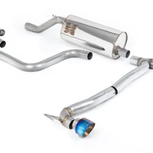 Milltek Particulate Filter-back Ford Fiesta Mk8 1.0T EcoBoost ST-Line 3 & 5 Door (155ps Hybrid OPF/GPF Models Only) - Maxton Designs Dual Outlet Kits, 2020-2027 SSXFD409