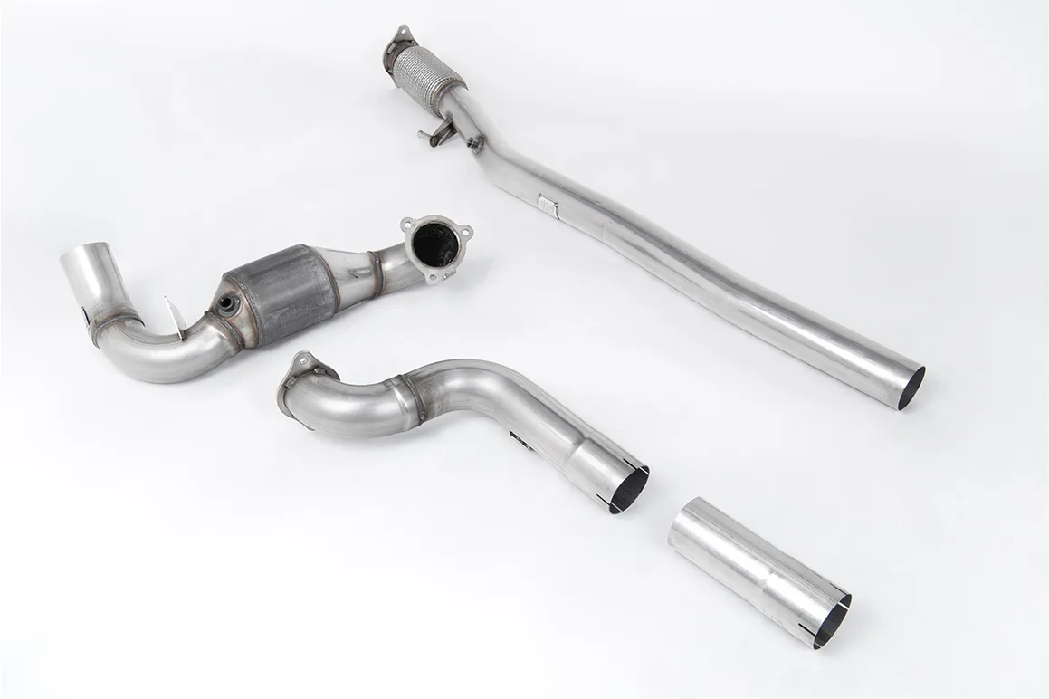 Milltek Large Bore Downpipe and Hi-Flow Sports Cat Mercedes SSXMZ151