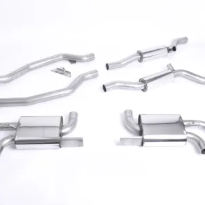 Milltek Cat-back Porsche Cayenne 958 Turbo 4.8 V8 (Pre-Facelift), 2010-2014 SSXPO109