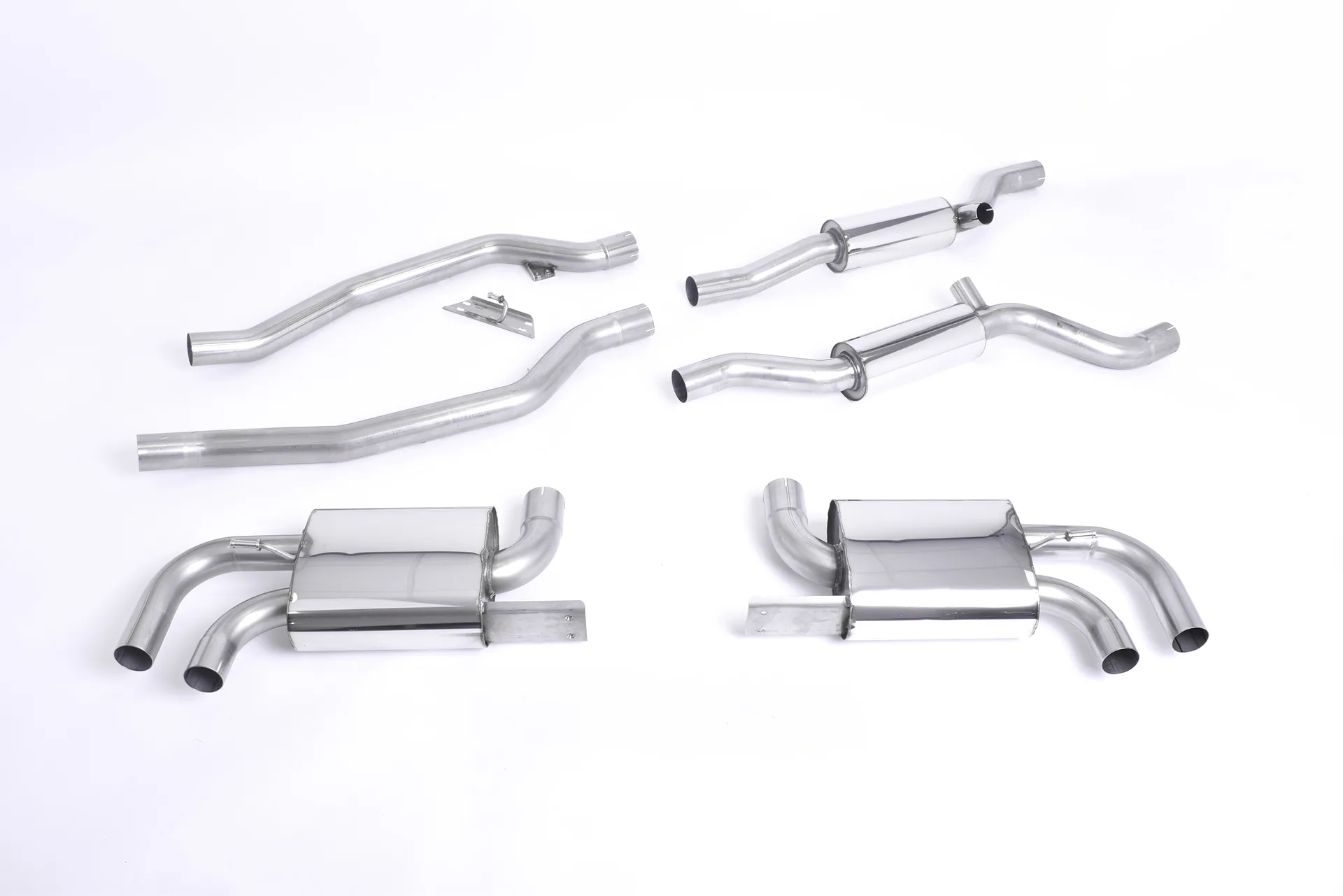 Milltek Cat-back Porsche Cayenne 958 Turbo 4.8 V8 (Pre-Facelift), 2010-2014 SSXPO109