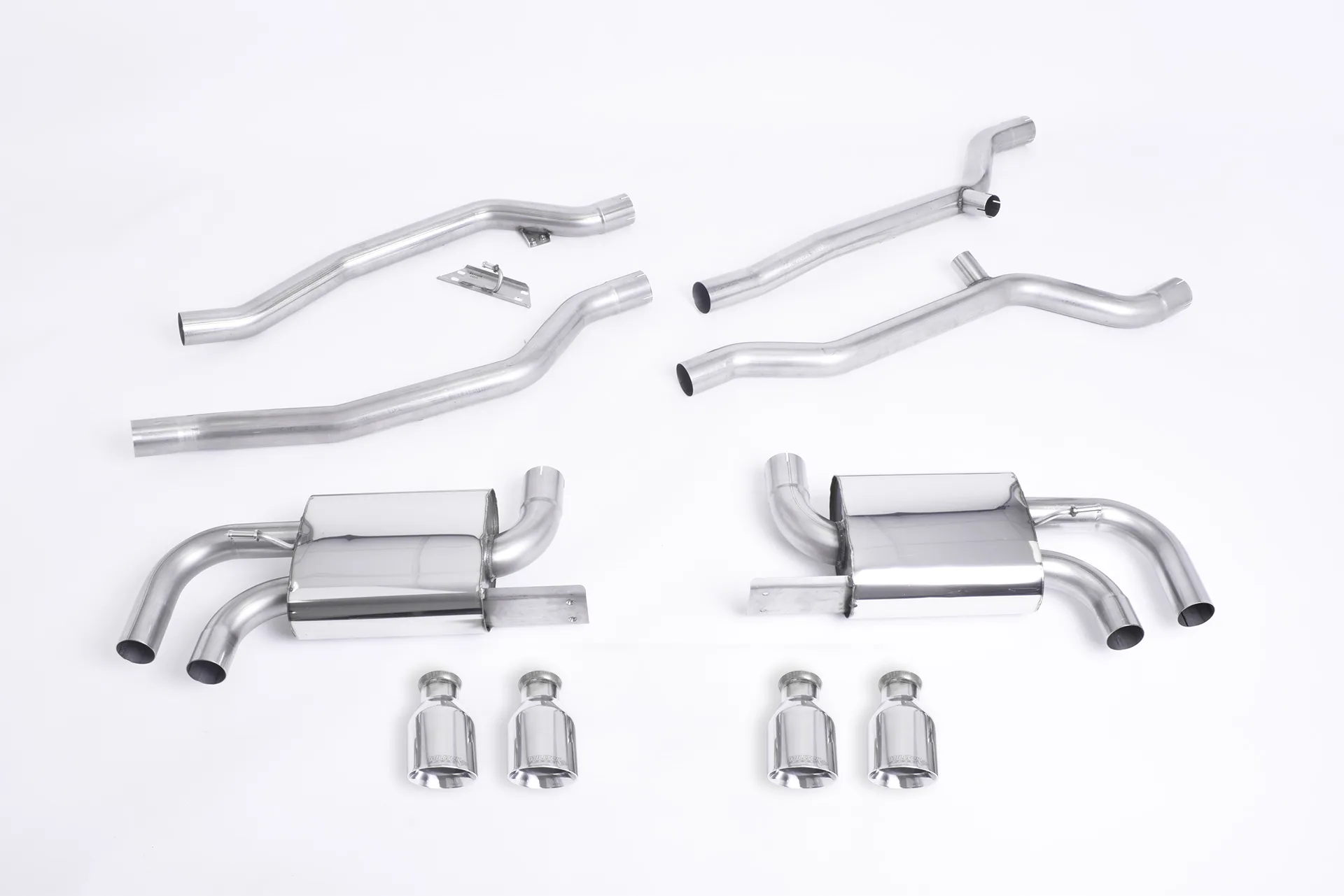 Milltek Cat-back Porsche Cayenne 958 Turbo 4.8 V8 (Pre-Facelift), 2010-2014 SSXPO110