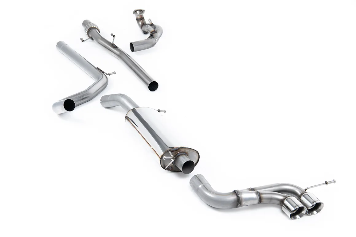 Milltek Turbo-back excluding Hi-Flow Sports Cat Seat Ibiza Cupra / Bocanegra 1.4 TSI 180PS, 2009-2015 SSXSE144