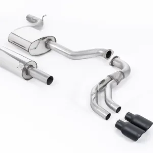 Milltek Cat-back Seat Leon FR 1.8 TSI 180PS SC and 5-door, 2013-2018 SSXSE190