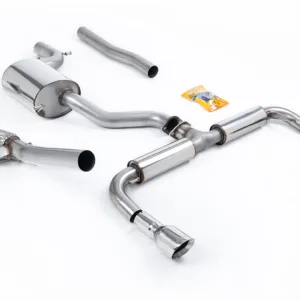 Milltek Turbo-back excluding Hi-Flow Sports Cat Volkswagen Golf Mk6 GTi 2.0 TSI 210PS, 2009-2013 SSXVW173