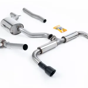 Milltek Turbo-back excluding Hi-Flow Sports Cat Volkswagen Golf Mk6 GTi 2.0 TSI 210PS, 2009-2013 SSXVW188