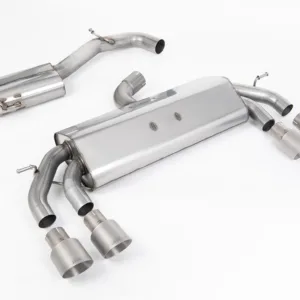 Milltek Cat-back Volkswagen Golf Mk7.5 R 2.0 TSI 310PS (Non-GPF Equipped Models Only) - 76mm & EC Approved Systems, 2017-2021 SSXVW585