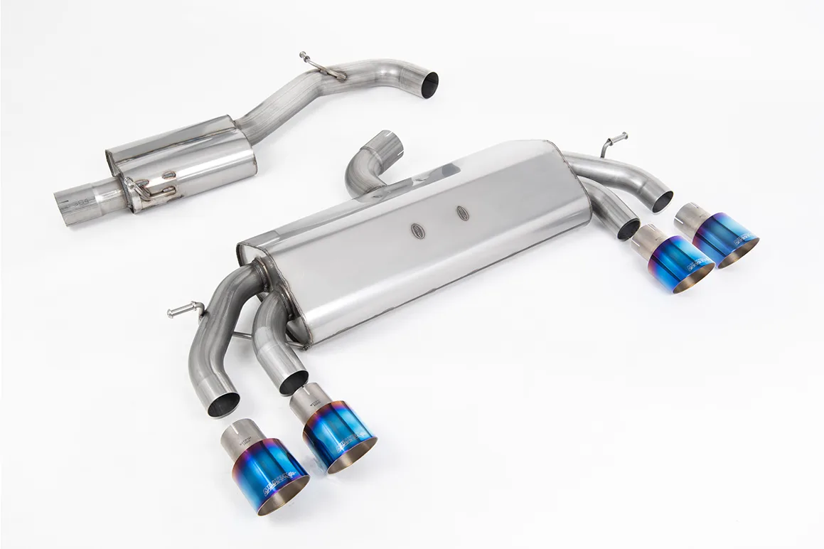 Milltek Cat-back Volkswagen Golf Mk7.5 R 2.0 TSI 310PS (Non-GPF Equipped Models Only) - 76mm & EC Approved Systems, 2017-2021 SSXVW586