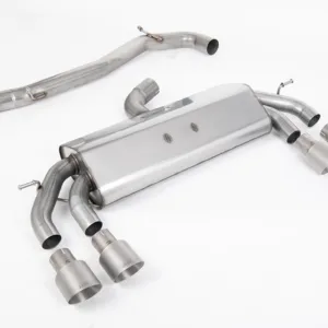 Milltek Cat-back Volkswagen Golf Mk7.5 R 2.0 TSI 310PS (Non-GPF Equipped Models Only) - 76mm & EC Approved Systems, 2017-2021 SSXVW589