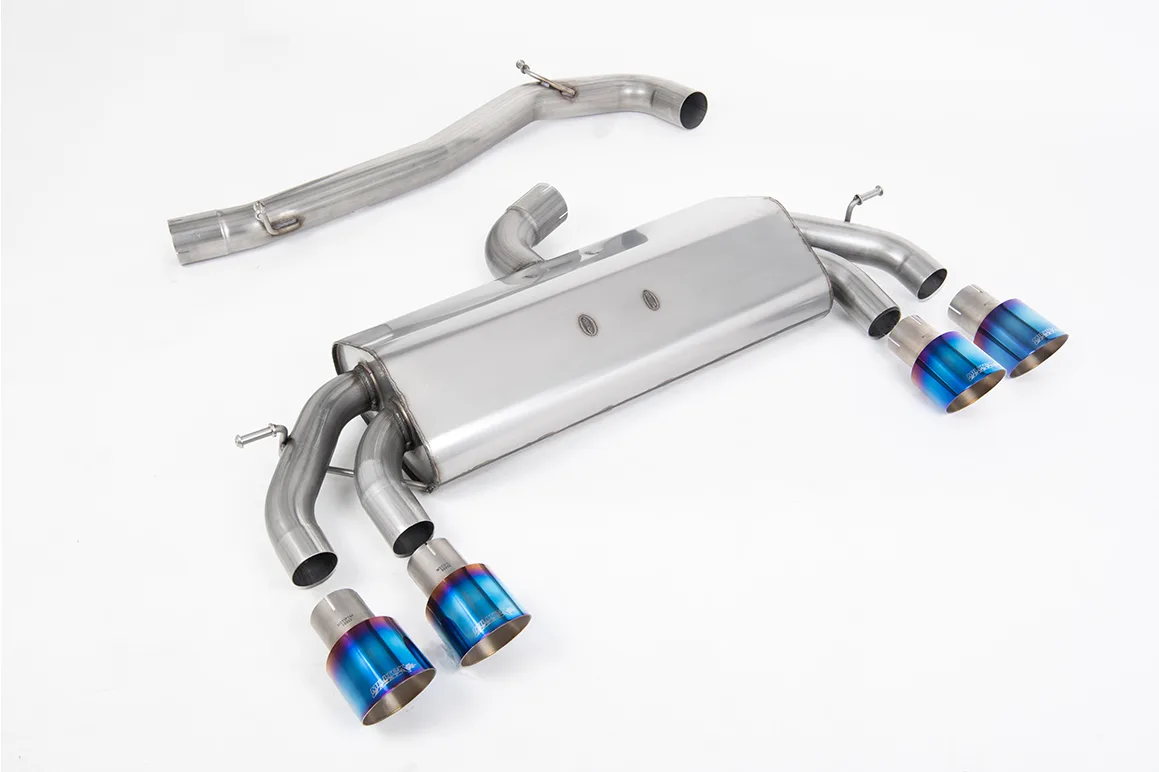 Milltek Cat-back Volkswagen Golf Mk7.5 R 2.0 TSI 310PS (Non-GPF Equipped Models Only) - 76mm & EC Approved Systems, 2017-2021 SSXVW590