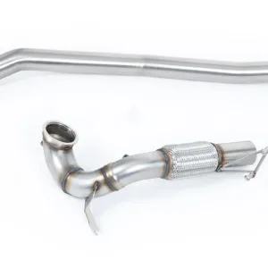 Milltek Large-bore Downpipe and De-cat Volkswagen Golf Mk7.5 R 2.0 TSI 310PS (Non-GPF Equipped Models Only) - 80mm Race Systems, 2017-2021 SSXVW723