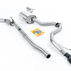 Milltek Turbo-back excluding Hi-Flow Sports Cat Volkswagen Jetta Mk6 GLI 2.0 TSI, 2011-2014 SSXVW319