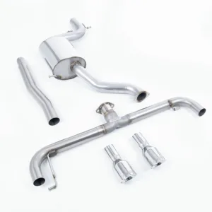 Milltek Cat-back Volkswagen Scirocco R, 2009-2016 SSXVW141