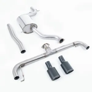 Milltek Cat-back Volkswagen Scirocco R, 2009-2016 SSXVW142
