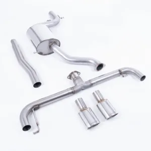 Milltek Cat-back Volkswagen Scirocco R, 2009-2016 SSXVW202