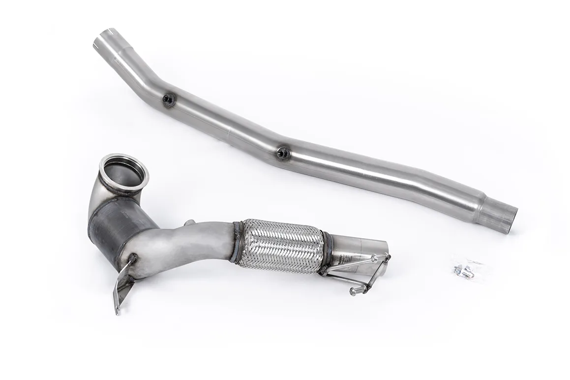 Milltek Large Bore Downpipe and Hi-Flow Sports Cat Volkswagen SSXVW675