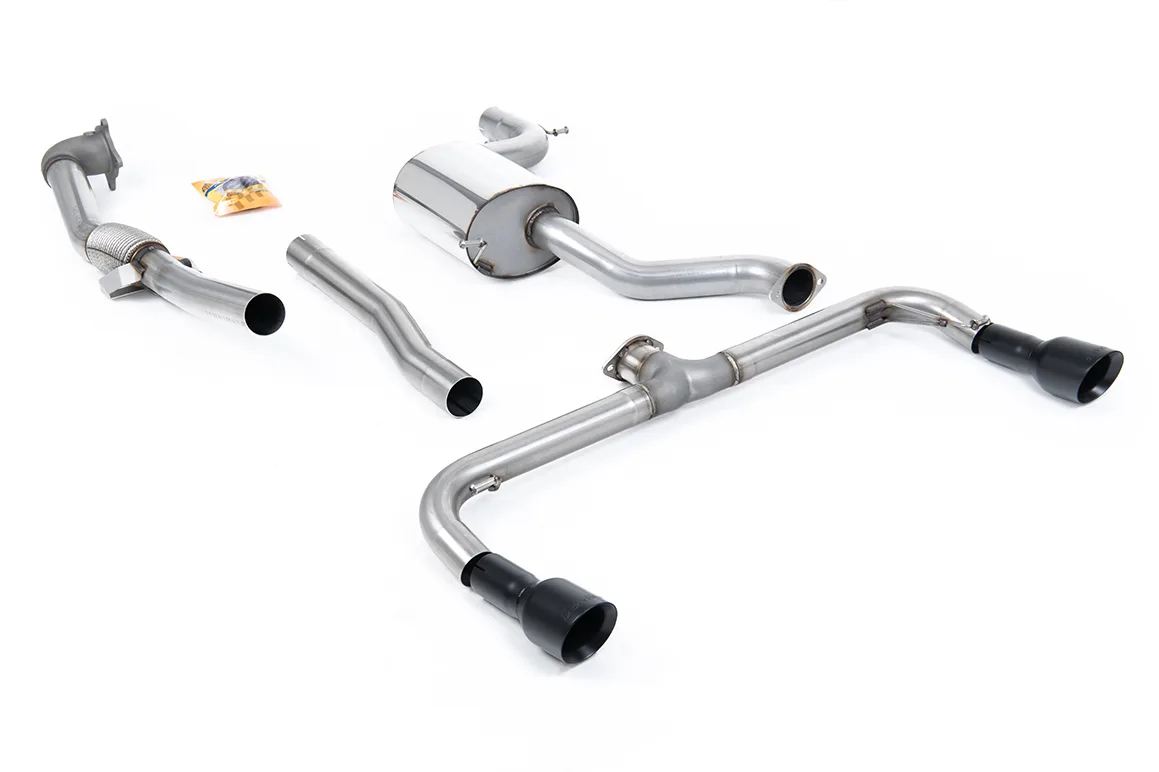 Milltek Turbo-back excluding Hi-Flow Sports Cat Volkswagen Scirocco R, 2009-2016 SSXVW191